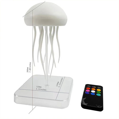 Enchanting LED Jellyfish Lamp - 9 Tentacles, Dual Modes, Long Battery Life & Remote Control with Colorful Gradients